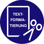 textformatierung