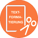 textformatierung